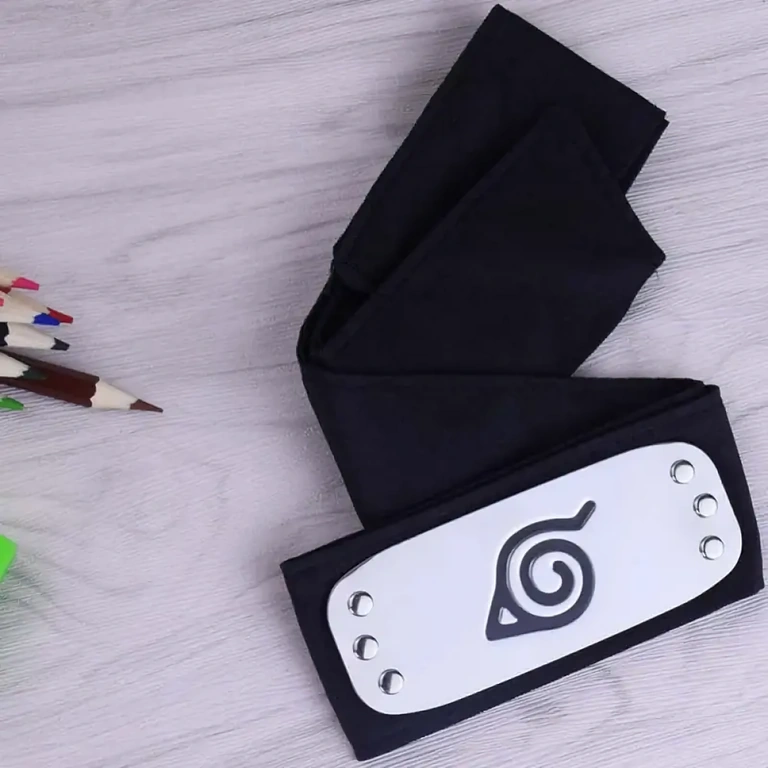 Akcesorium cosplay Naruto – bandana z symbolem liścia Konoha
