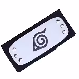 Oryginalna Opaska Naruto Headband Wioska Liścia Konoha – Akcesorium Cosplay Ninja