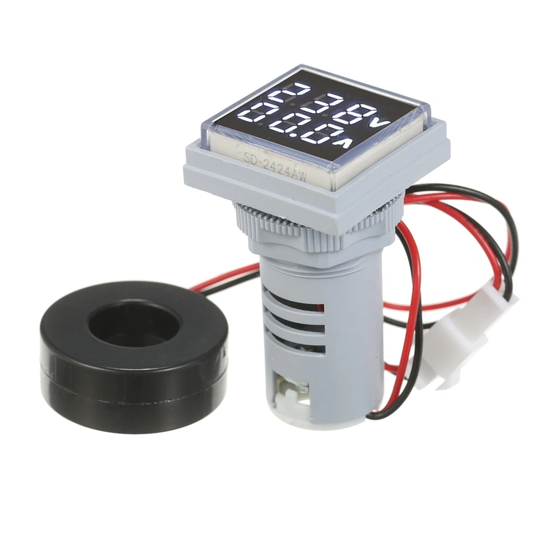 Nagy fényerősségű digitális kijelző AC mérésekhez