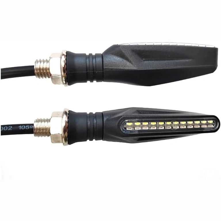 Żółte kierunkowskazy LED dla ATV i skutera