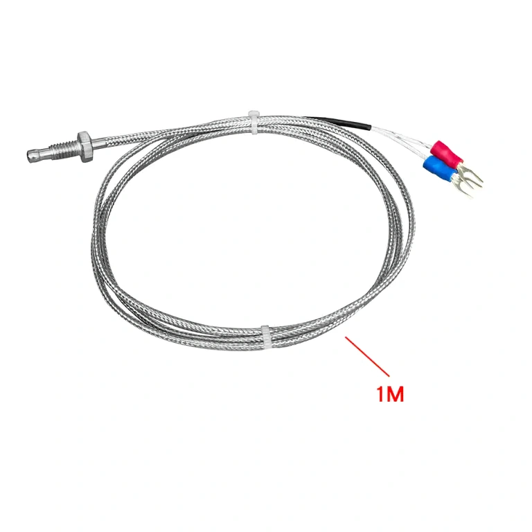 Cyfrowy termostat z wbudowanym czujnikiem typu K Kontroler temperatury z termoparą do precyzyjnych pomiarów