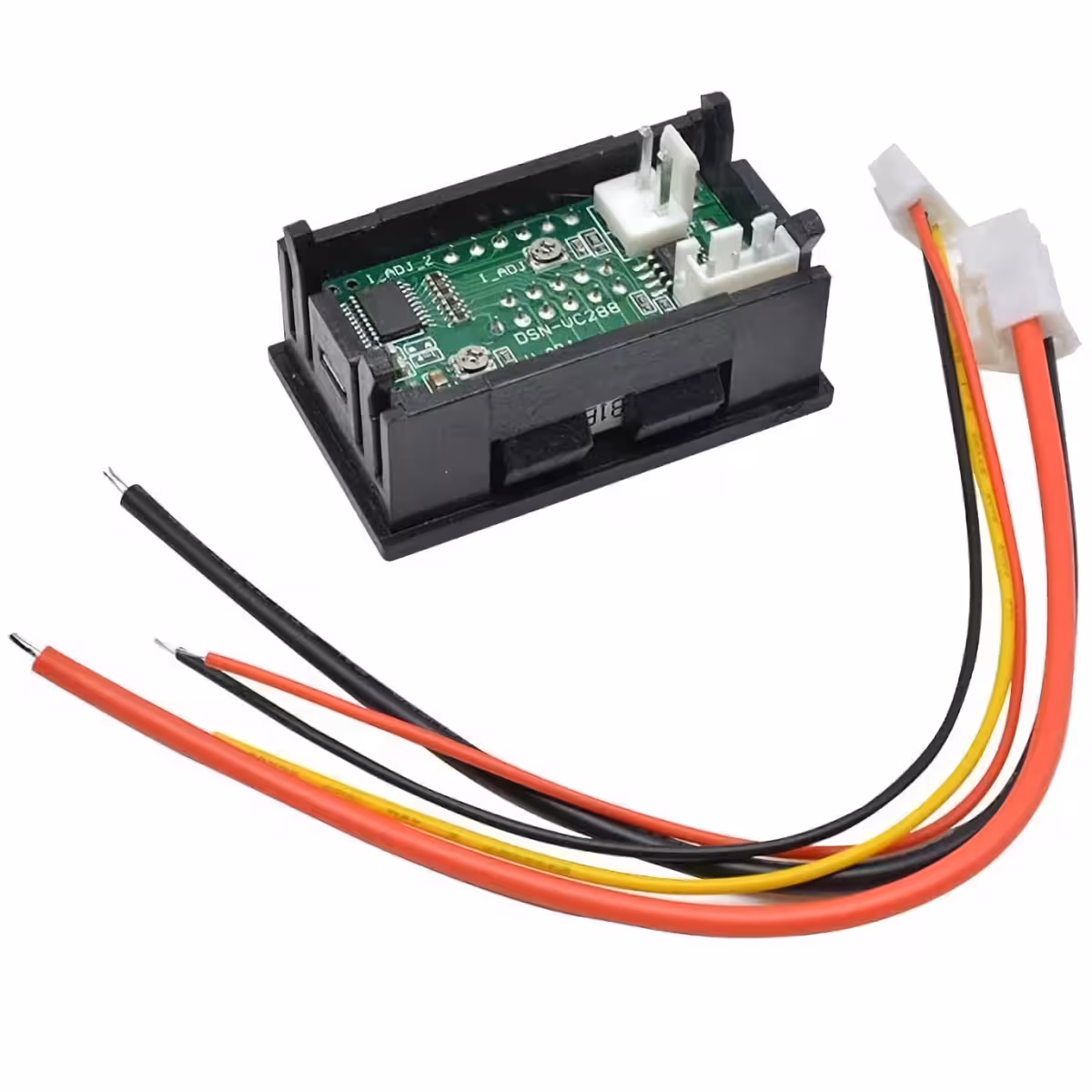 Przyrząd do sprawdzania wartości elektrycznych w obwodach DC