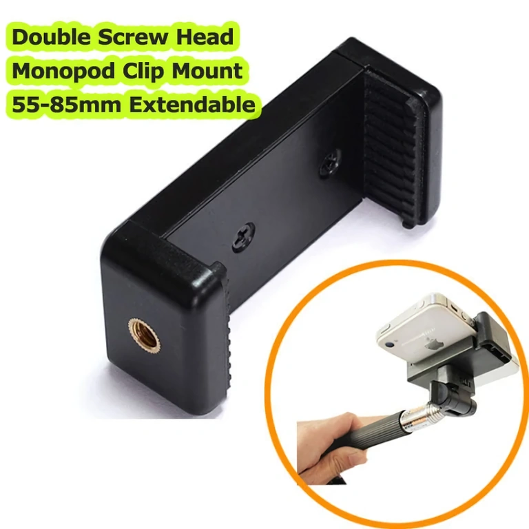 Uniwersalny uchwyt klips na telefon Uniwersalne szczypce do mocowania smartfona na statywie