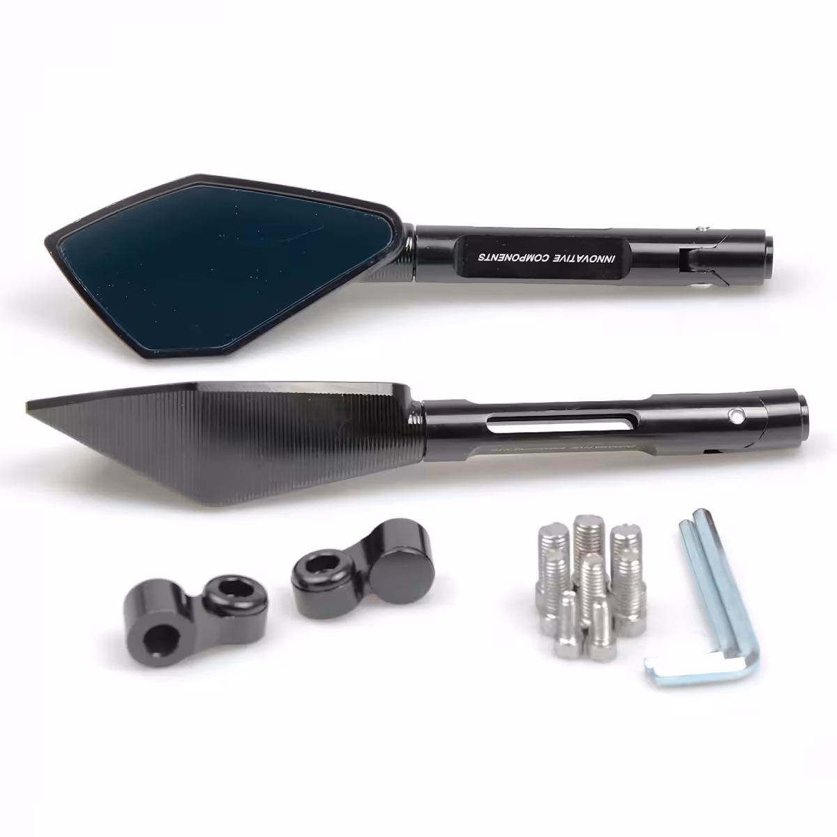 Anodowane wykończenie czarne, idealne dla eleganckiego wyglądu