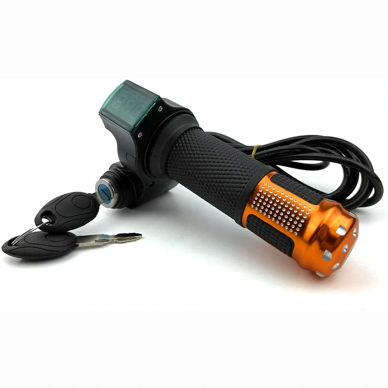 Manetka z kluczem i wskaźnikiem baterii do hulajnogi elektrycznej 12V-72V