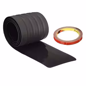 Ochrona Listwy Dekoracyjnej Zderzaka Tylniego – Uniwersalna Gumowa Taśma Antypoślizgowa do Samochodu