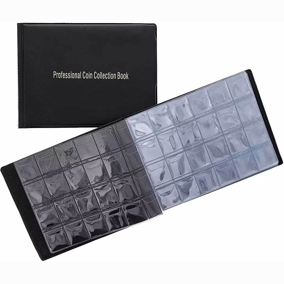 Clasor din material OPP ecologic, protejează monedele