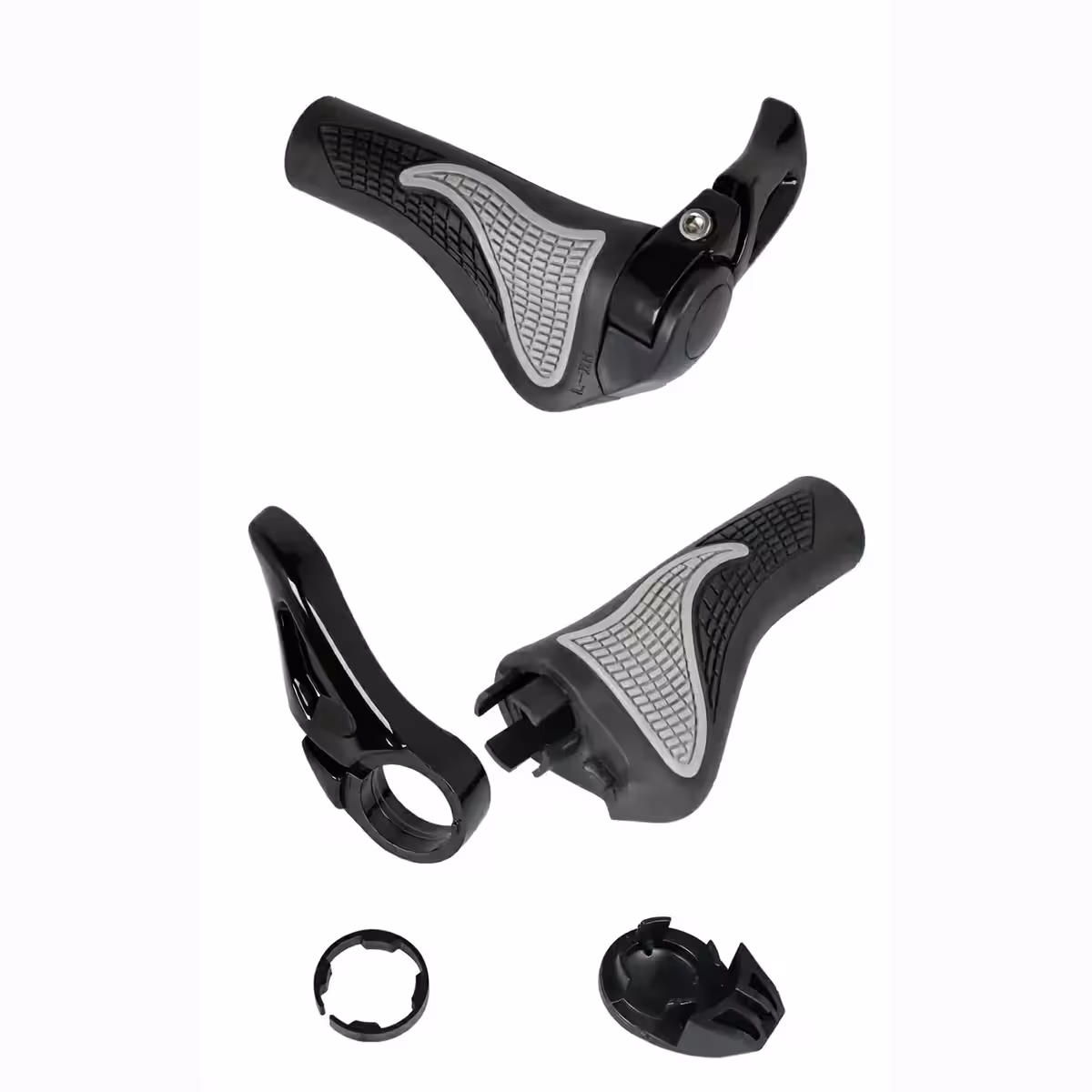 Gripy do roweru górskiego z rogami dla lepszego wsparcia i kontroli