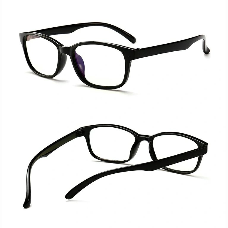 Okulary z filtrem antyrefleksyjnym i anty-niebieskim światłem do pracy przy komputerze
