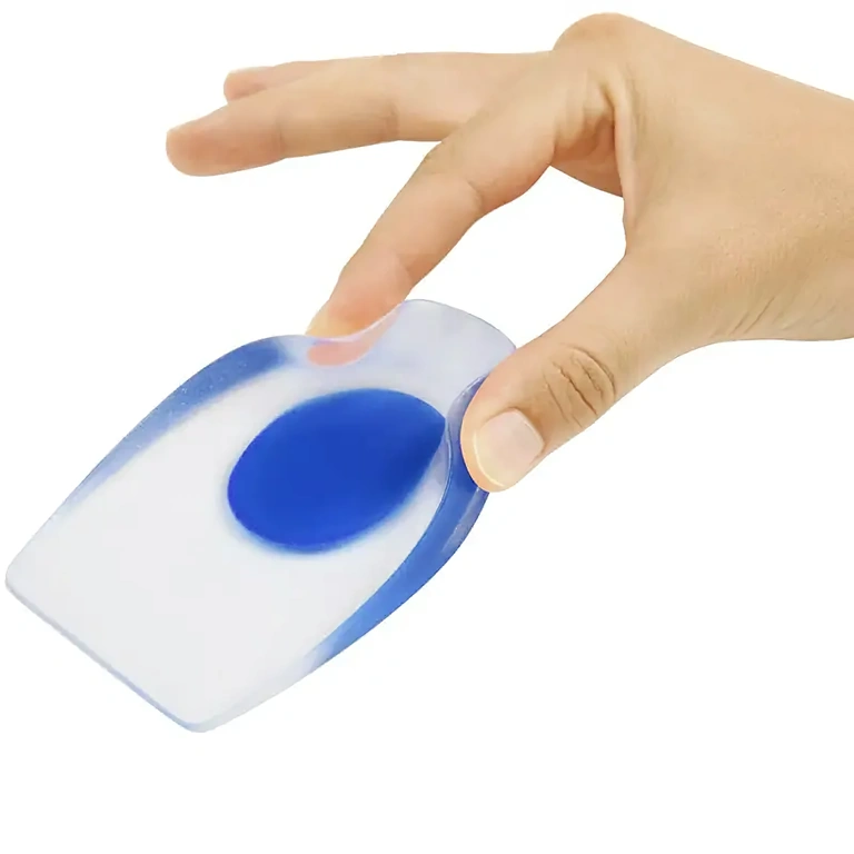 Podparcie żelowe na ostrogi piętowe Żelowe wkładki pod pięty przy bólu – ostroga piętowa i płaskostopie