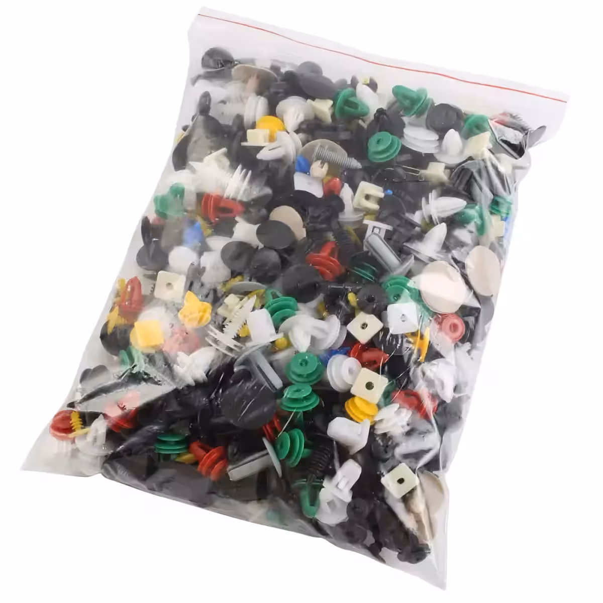 Kompletny zestaw 500 zacisków i klipsów do paneli samochodowych, osłony silnika, ozdób