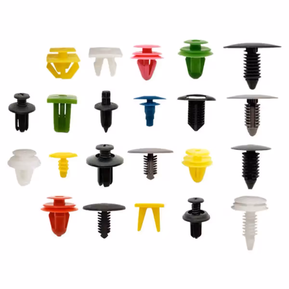 Zestaw klipsów samochodowych do montażu ozdób, osłony silnika, nadkoli, sufitu