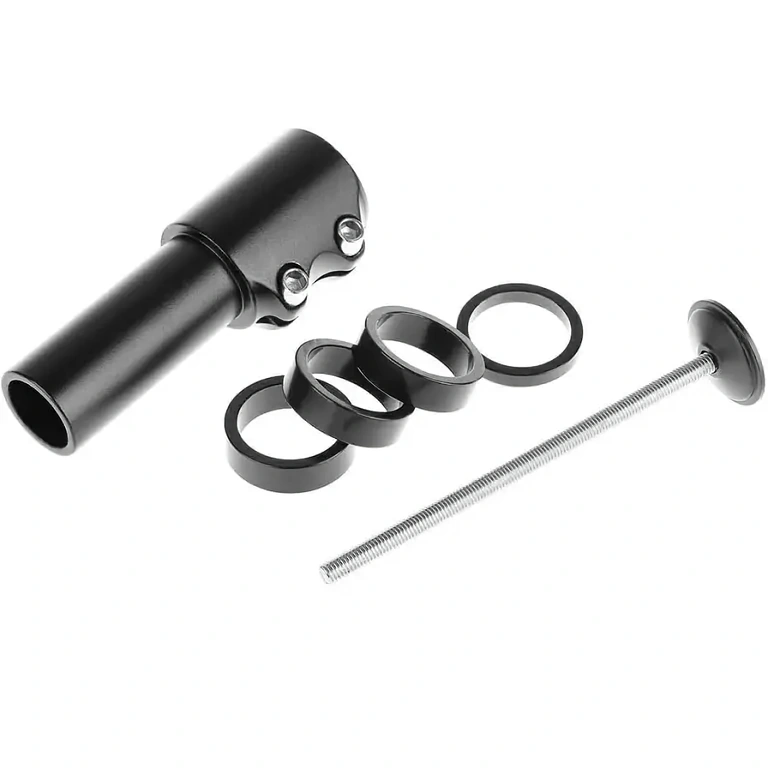 Przedłużenie mostka kierownicy 28.6 mm standard Idealne przedłużenie sztycy widelca roweru – regulowane