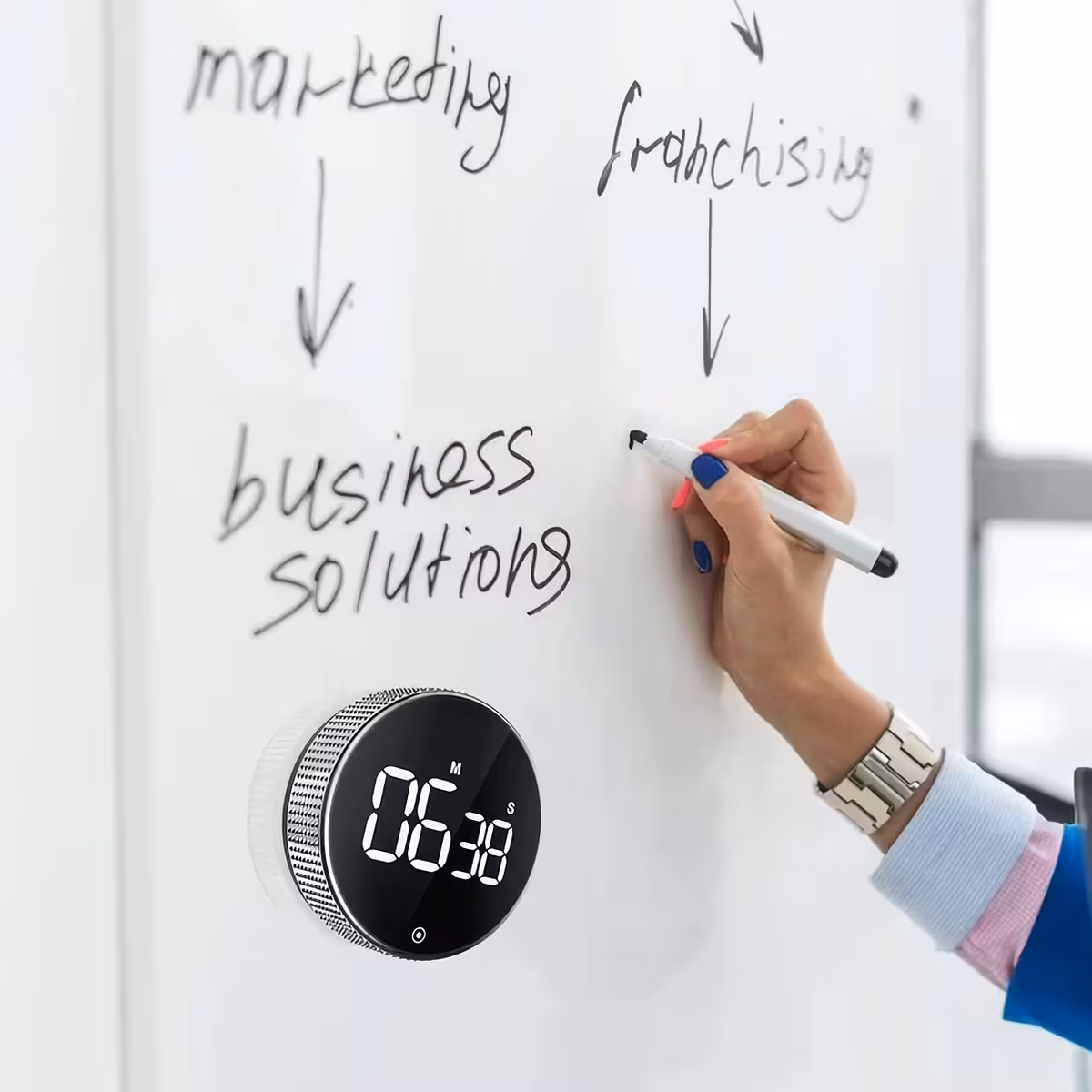 Cyfrowy stoper do organizacji czasu w domu lub biurze