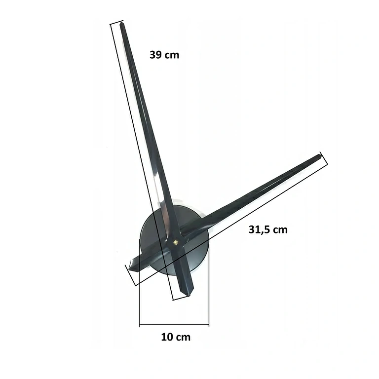 Dekoracyjny zegar kuchenny, minimalistyczny i elegancki