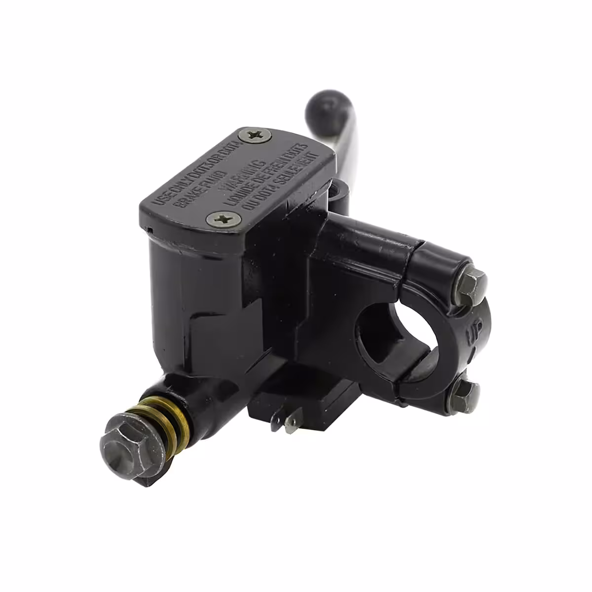 Dźwignia i pompa hamulcowa hydrauliczna prawa do motocykla lub skutera