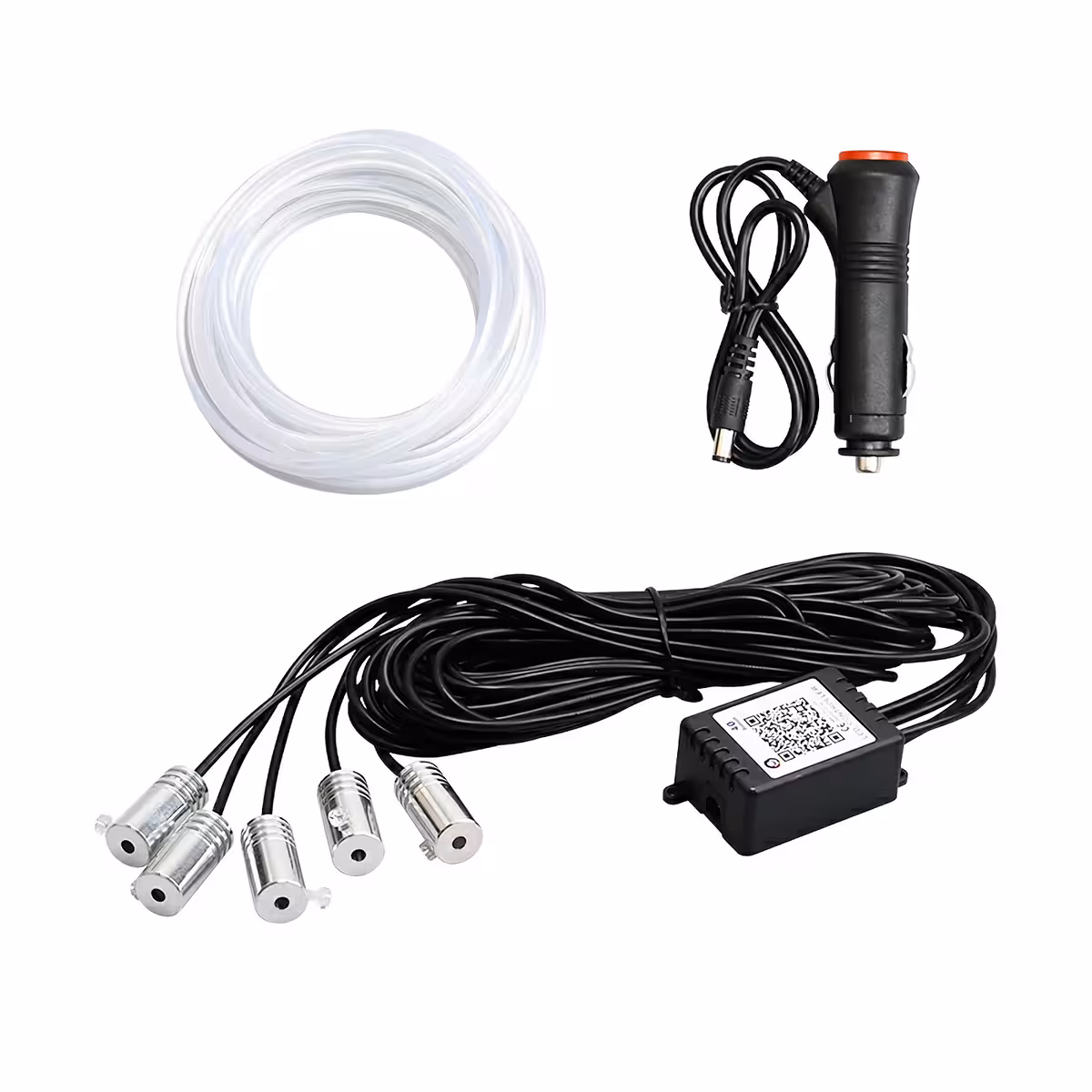 Elastyczny kabel neonowy RGB do oświetlenia ambientowego w samochodzie