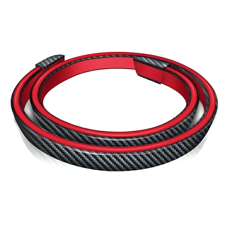 Carbon spoiler z taśmą LED dla bezpieczeństwa przy hamowaniu