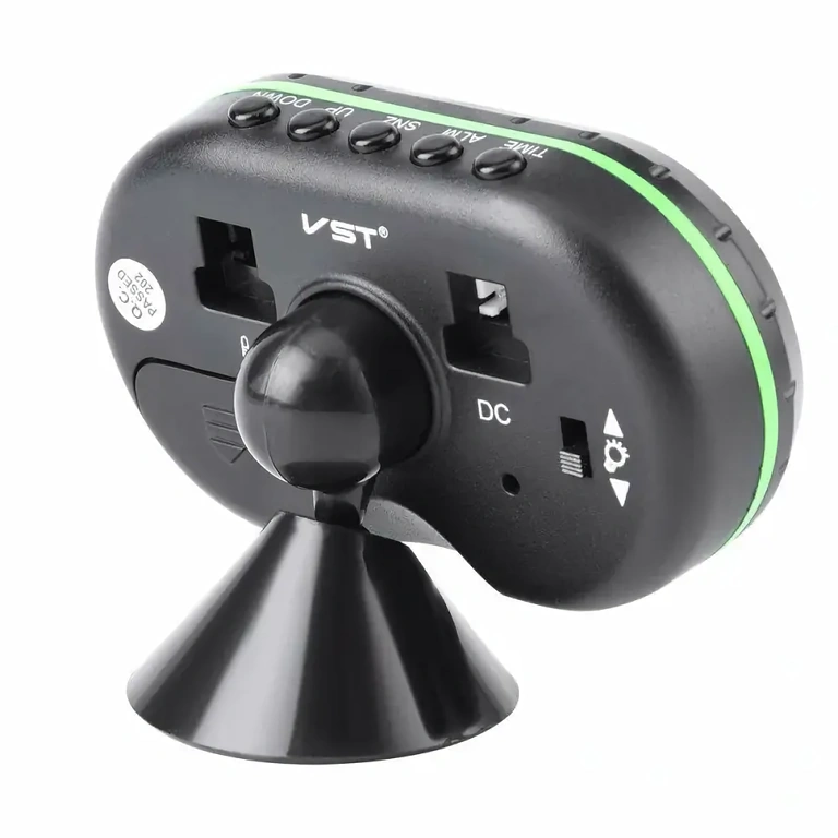 Zegar cyfrowy samochodowy z woltomierzem i termometrem Zegar cyfrowy z wyświetlaczem napięcia i temperatury auta