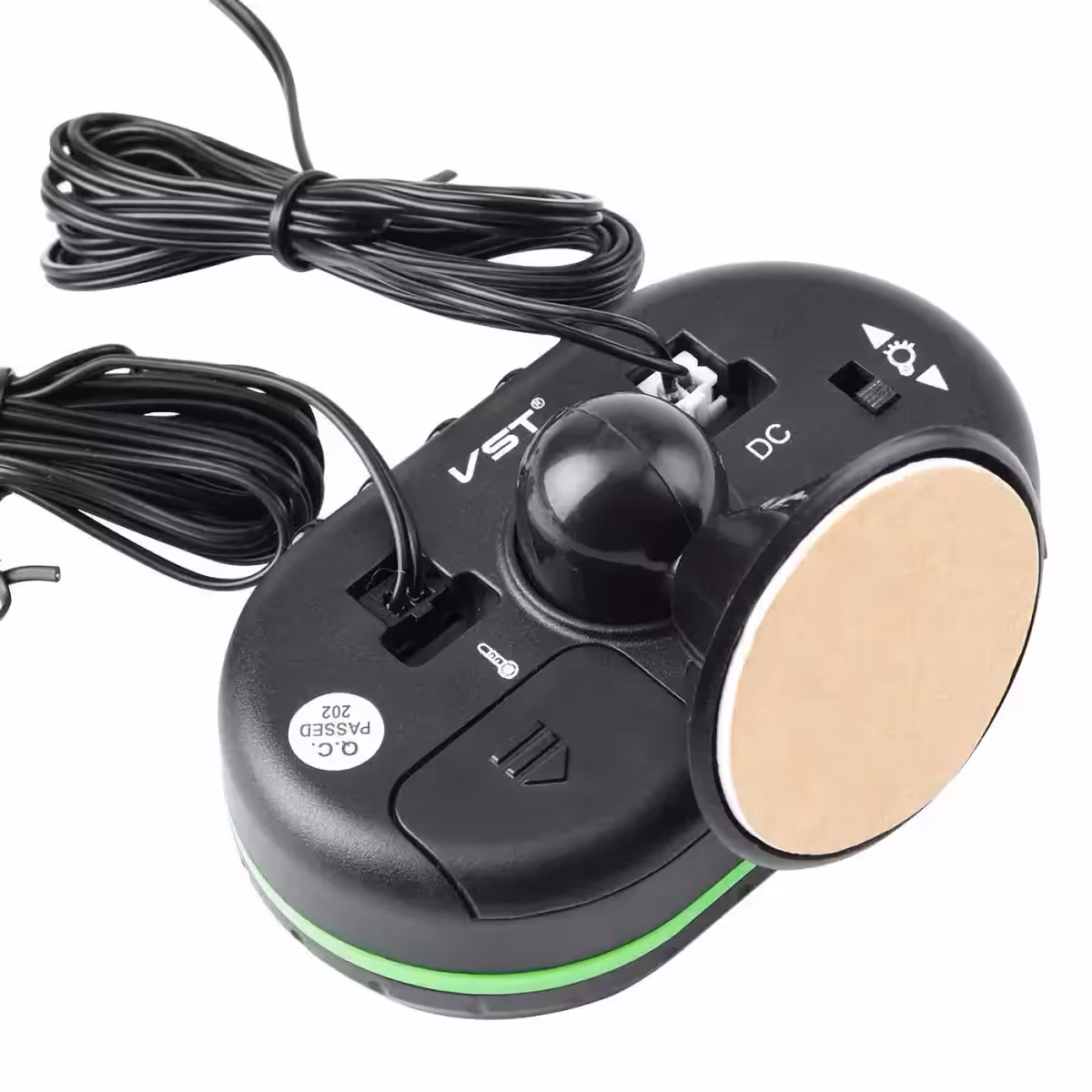 Woltomierz i termometr cyfrowy do deski rozdzielczej auta