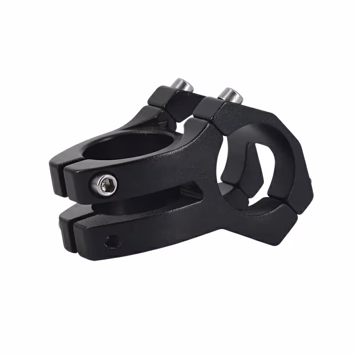 Sportowy krótki wspornik do roweru MTB 31.8 mm, czarny, lekkie i wytrzymałe aluminium