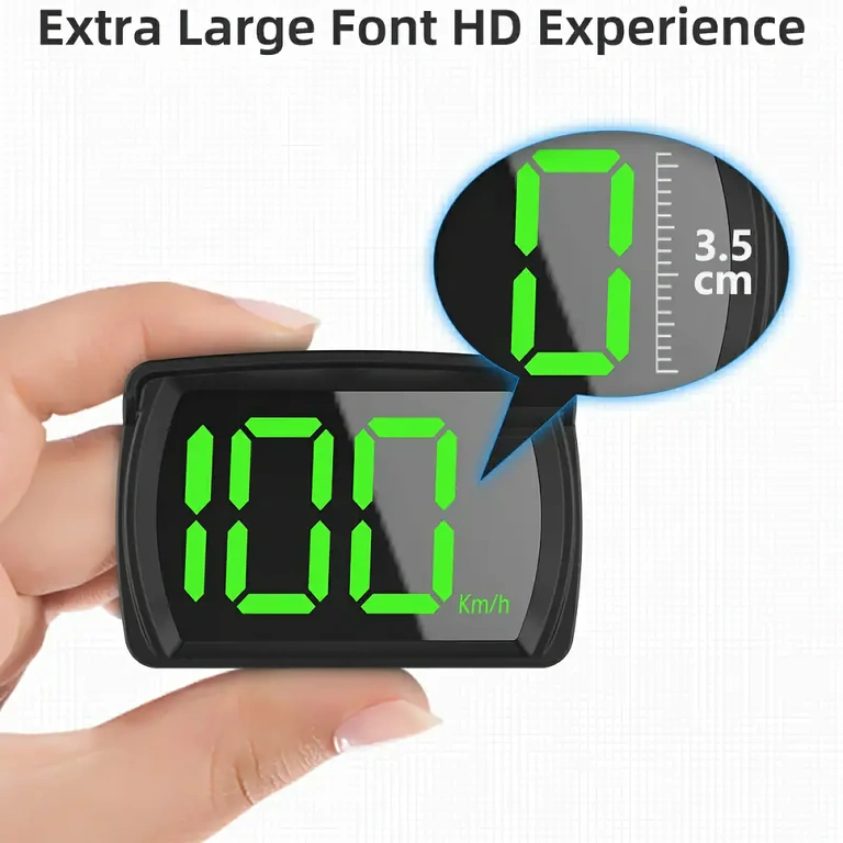 Uniwersalny wyświetlacz GPS do pokazywania prędkości pojazdu