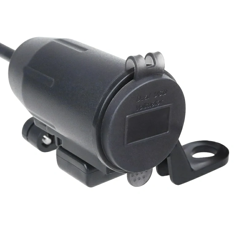 Ładowarka USB z uchwytem na lusterko Ładowarka do motocykla z uchwytem montażowym na lusterko wsteczne
