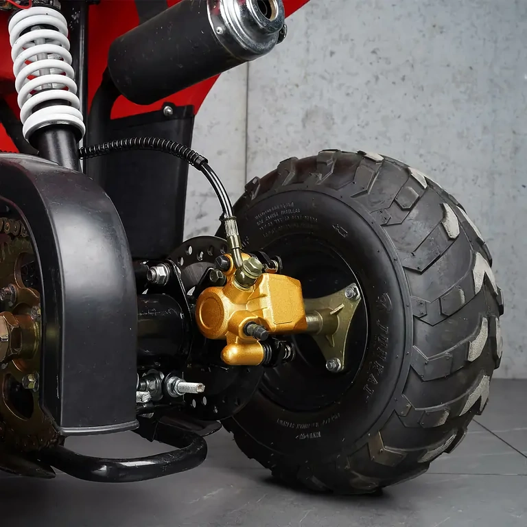 Zacisk złoty ATV z tarczą hamulcową, model tylny