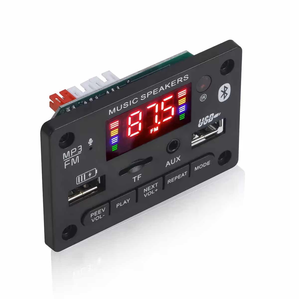 Płytka audio z Bluetooth 5.0 i wyjściem stereo 40W + 40W