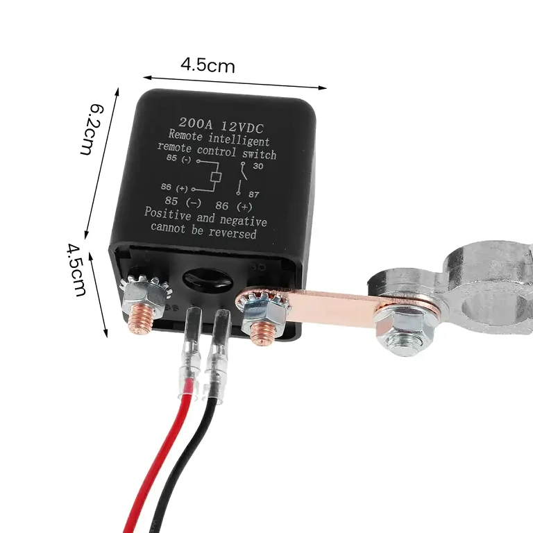 Urządzenie zdalnie sterowane do wyłączenia zasilania akumulatora