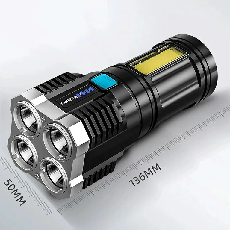 Kompaktowa latarka awaryjna LED Kompaktowe światło LED idealne w sytuacjach awaryjnych