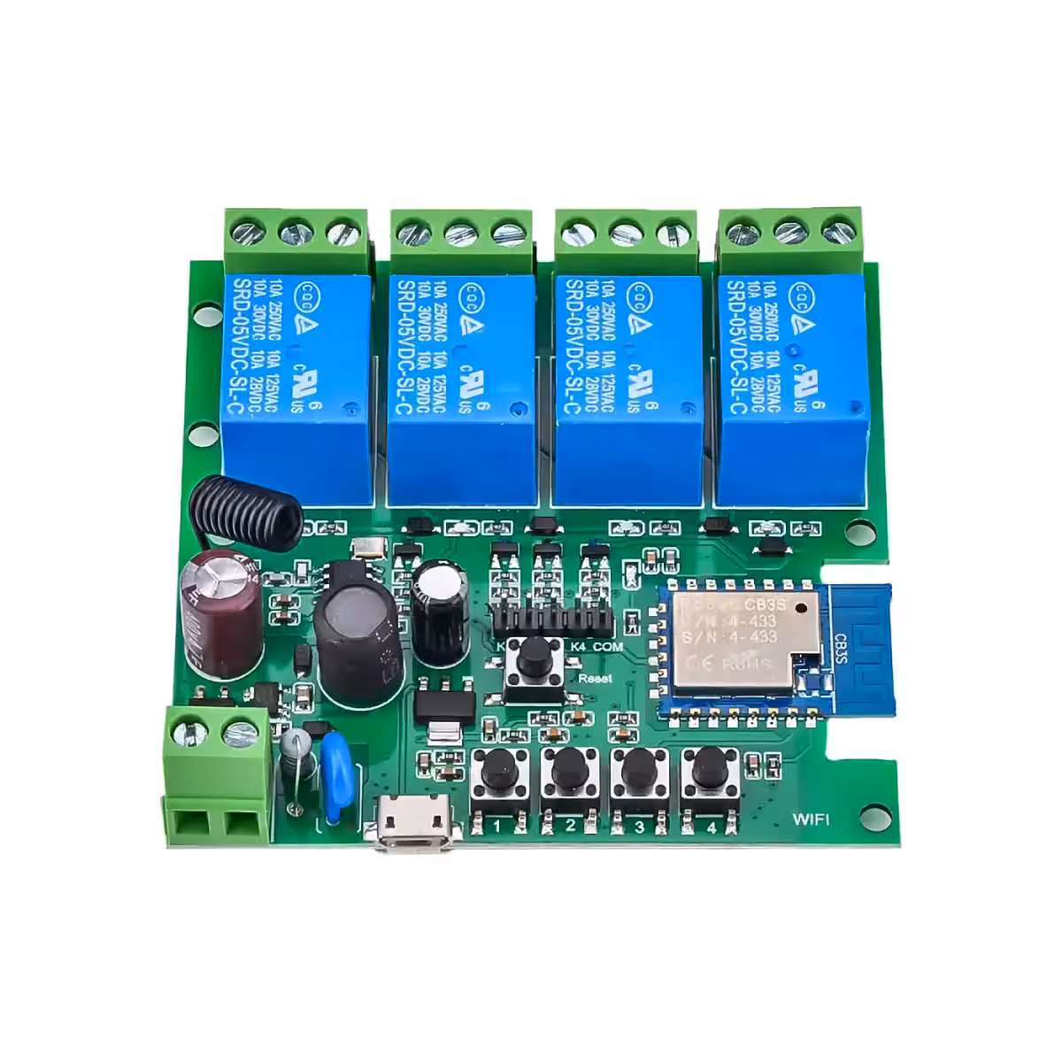 Przykład zastosowania: zdalne sterowanie bramami dostępowymi lub garażowymi