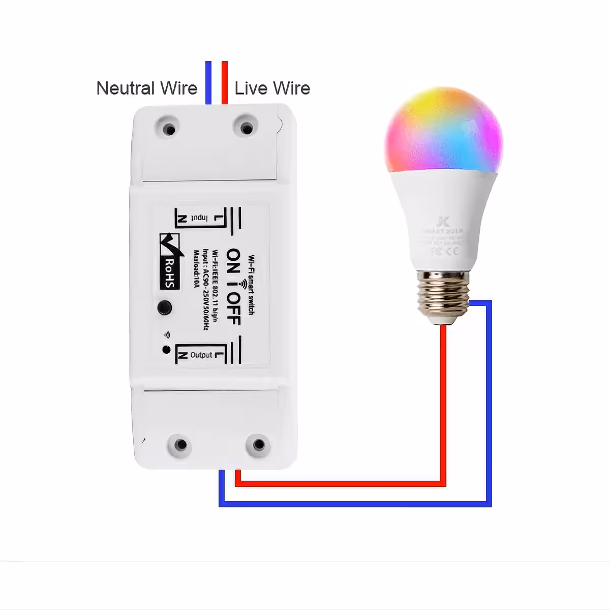 Schema electrică și instrucțiuni pentru cablarea releului smart cu 1 canal