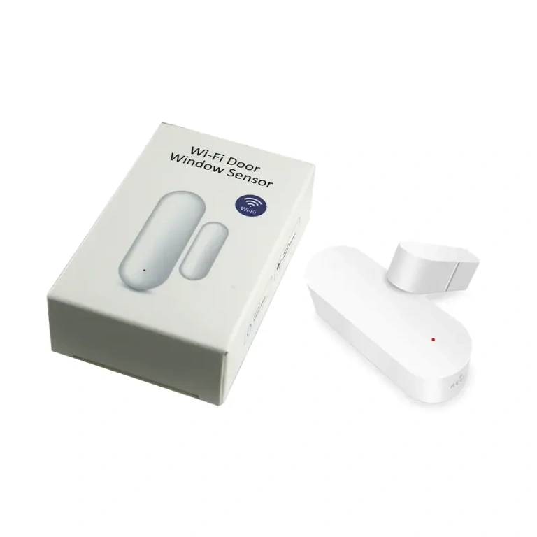 Inteligentny czujnik drzwi z alarmem – połączenie WiFi Inteligentny system alarmowy do ochrony domu, podłączony do sieci