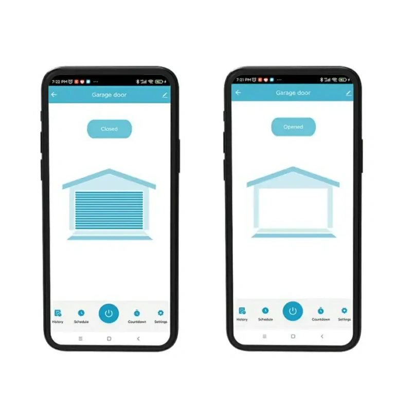 Inteligentny przełącznik Tuya Smart do bramy Inteligentny przełącznik WiFi do otwierania i zamykania bram przez smartfon