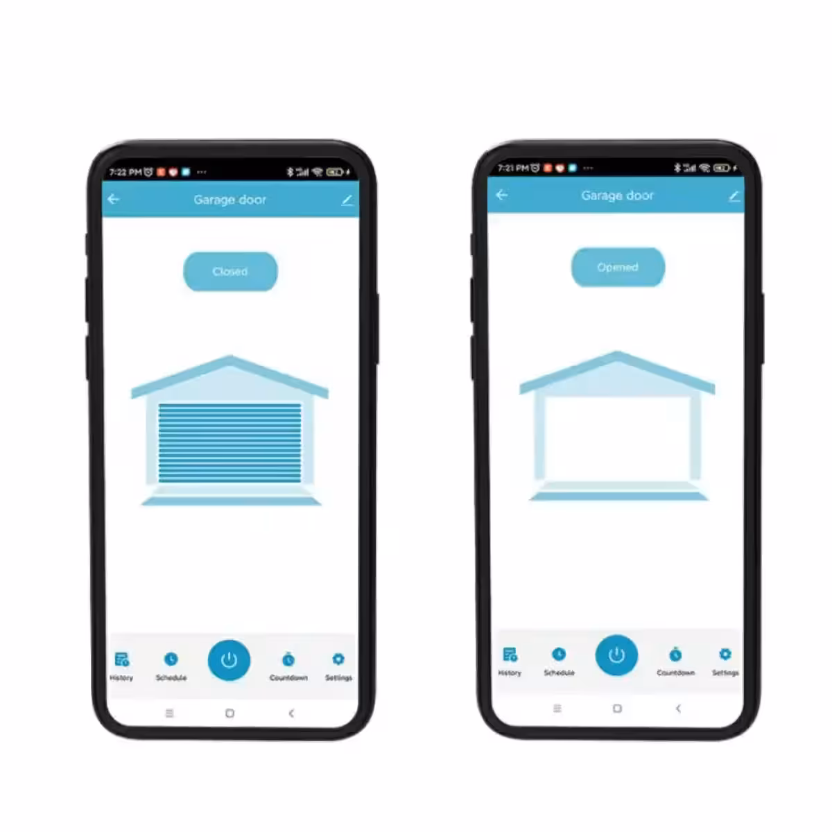 Inteligentny przełącznik WiFi do otwierania i zamykania bram przez smartfon