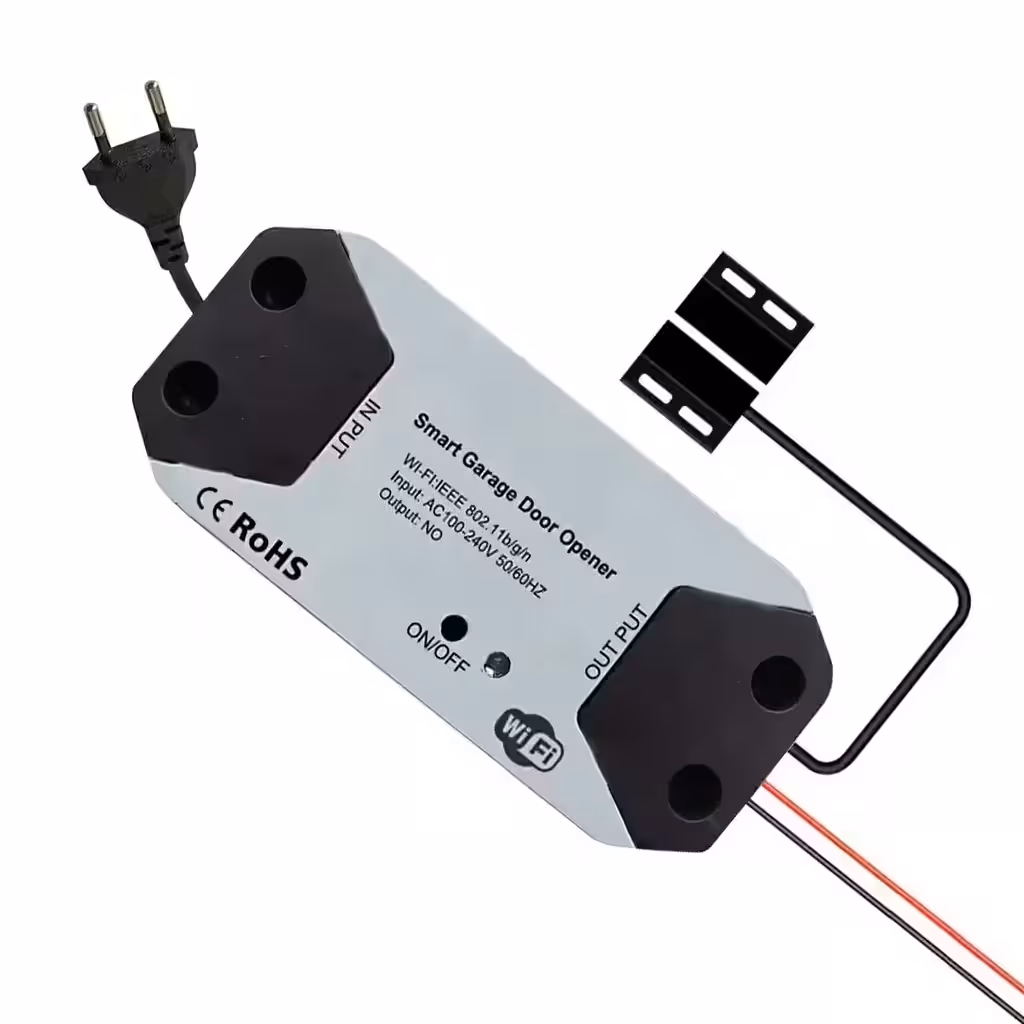 Moduł Przekaźnika WiFi do Bram i Garaży – Automatyzacja Tuya, Sterowanie z Telefonu