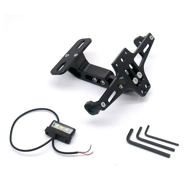 Podświetlenie LED tablicy motocyklowej Oświetlenie LED dla widoczności tablicy rejestracyjnej motocykla