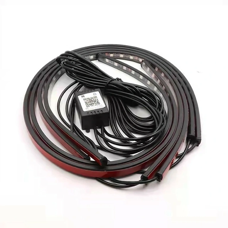 System oświetlenia wielokolorowego LED do samochodu