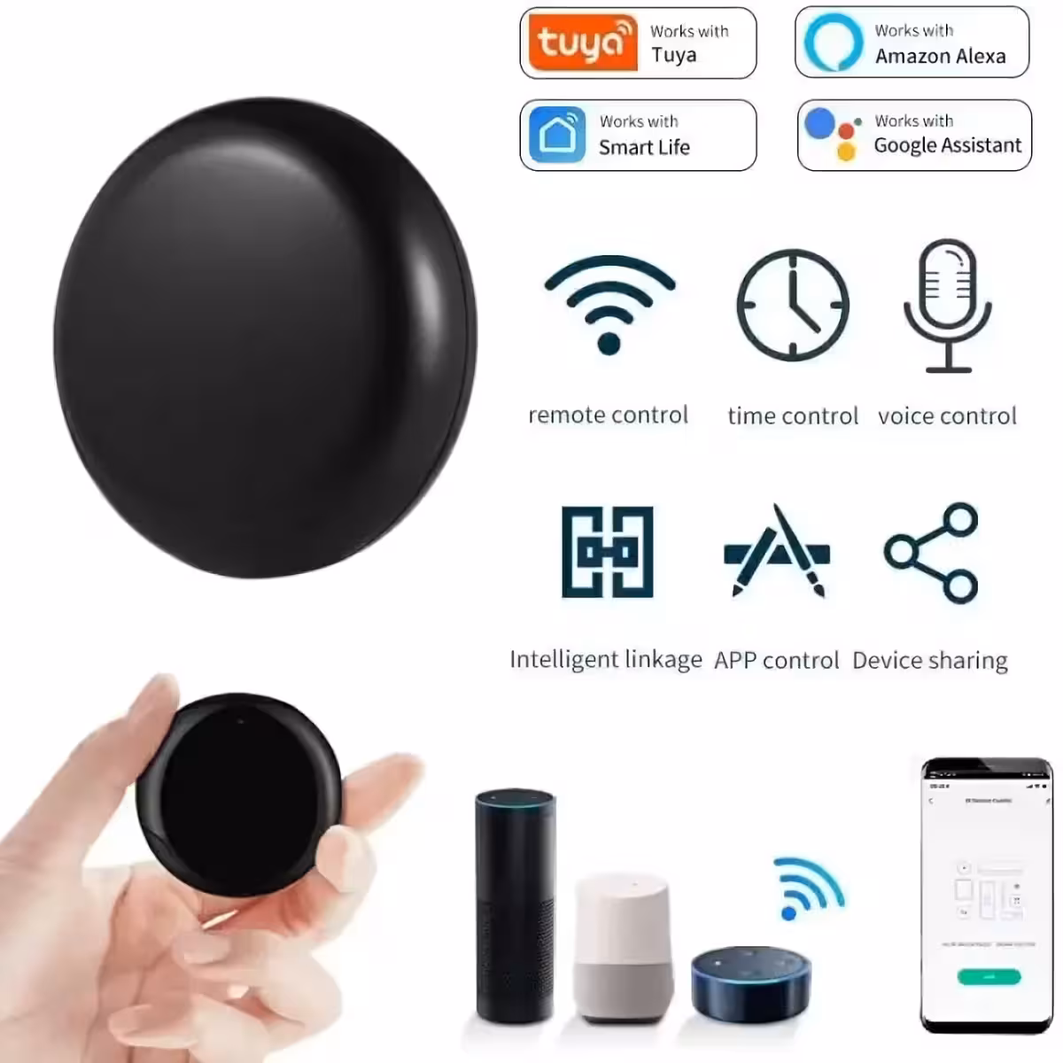 Smart pilot z obsługą komend głosowych Google Assistant i Alexa