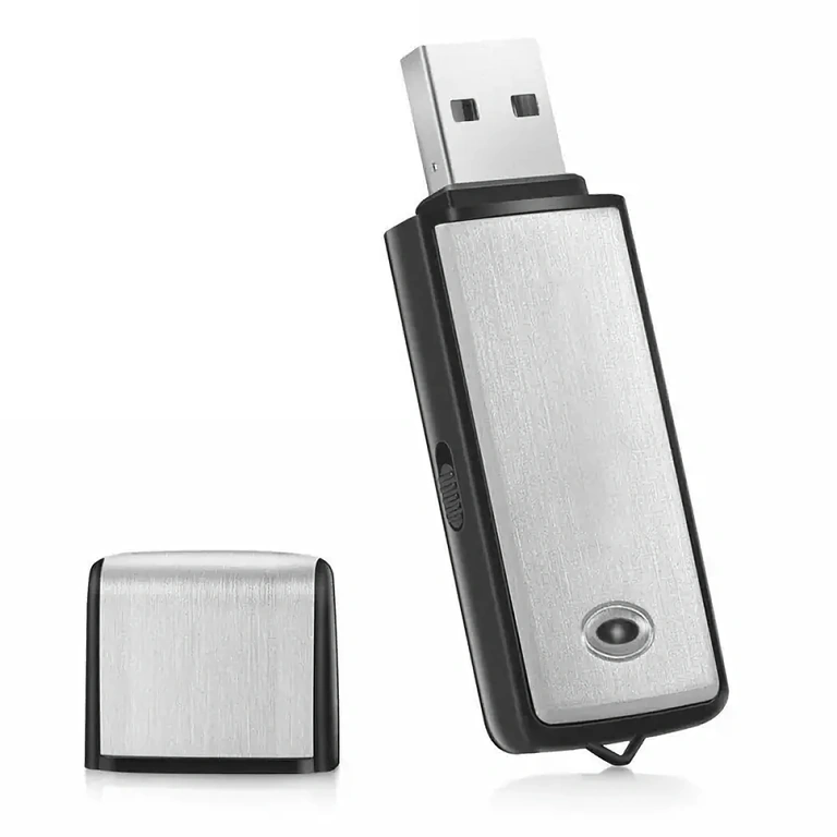 Pendrive dyktafon szpiegowski 16GB Pendrive USB z mikrofonem szpiegowskim i pamięcią 16GB do dyskretnego nagrywania