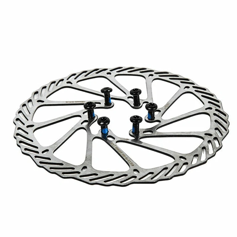 Wysokowydajna tarcza hamulcowa Avid G3 160 mm Zbliżenie tarczy hamulcowej Avid G3 160 mm, stal nierdzewna