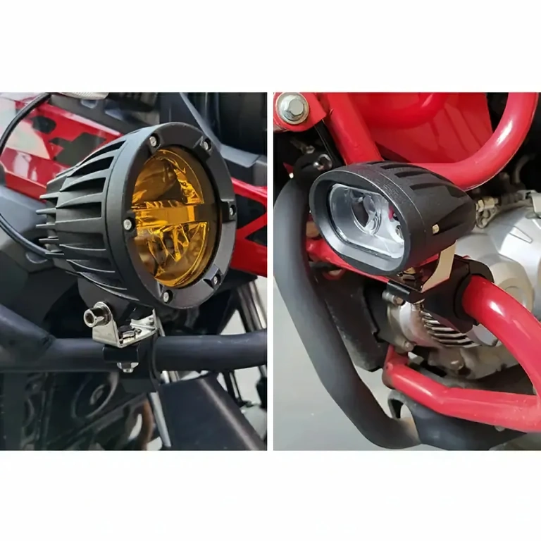 Podwójne mocowanie reflektorów Podwójne zaciski do montażu LED bar