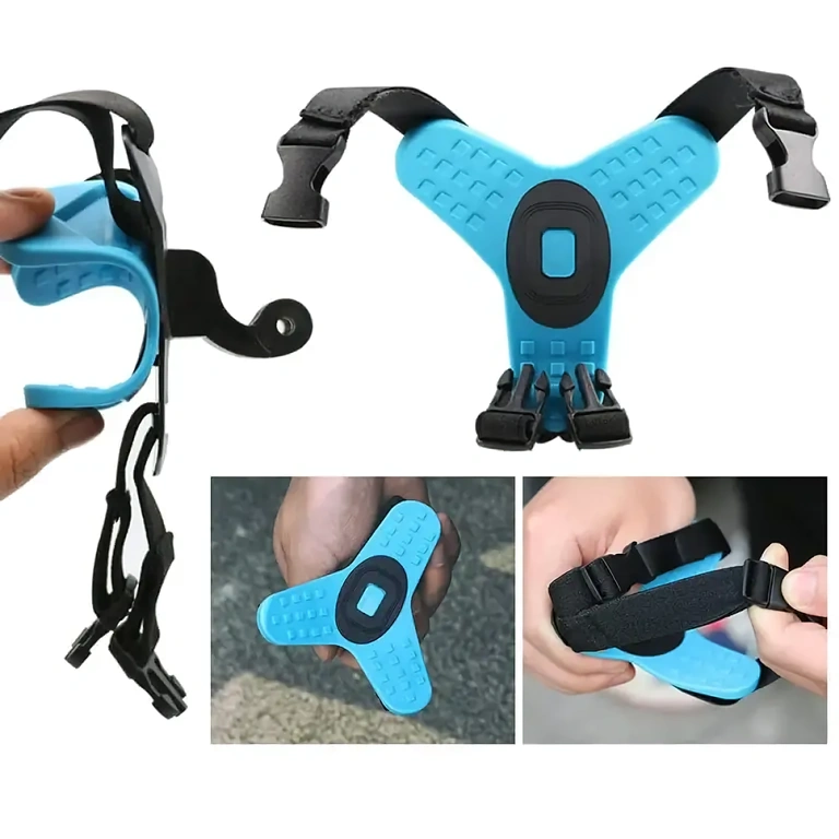 System mocowania kamery sportowej do kasku motocyklowego Bezpieczny system mocowania kamery akcji na kasku motocyklowym