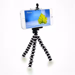 Elastyczny Statyw z Uniwersalnym Uchwyt do Telefonu, Aparatu i Kamery – Idealny iPhone, Samsung, DSLR