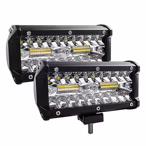 Zestaw 2 Reflektory LED BAR Auto 240W – 24000LM, 12V/24V do Traktora, Ciężarówki, ATV, Offroad