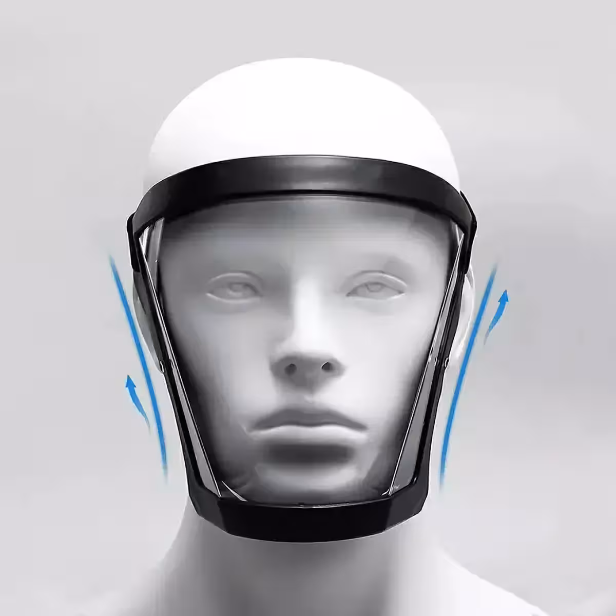 Maska ochronna do cięcia drewna, chroniąca przed pyłem