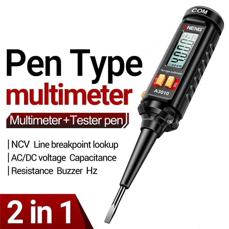 Tester napięcia z funkcją NCV do wykrywania bezdotykowego