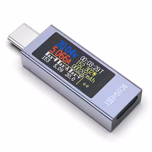 Multimetru USB C Tester KWS-2302C vedere frontală