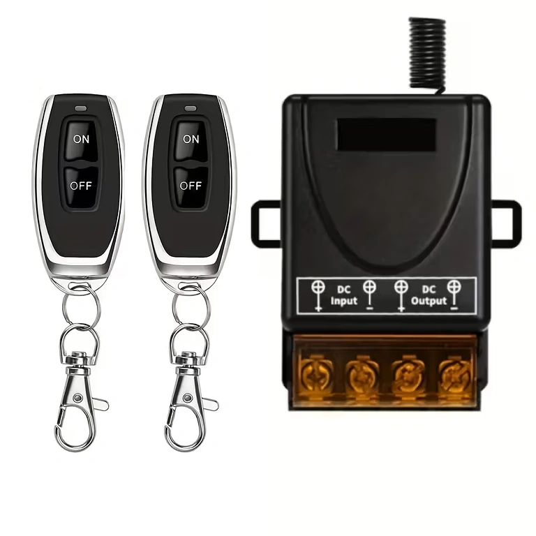 Releu cu telecomandă 24V 30A pentru pompe, lumini și utilaje industriale